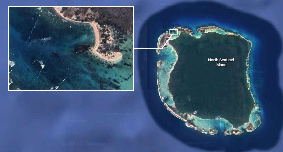 The North Sentinel Island and the Ghost Ship in the Andamans by Mavelinadu